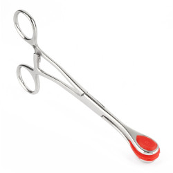 Mr. Steel Pince à langue Tongue Forceps 17cm